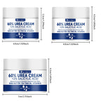 60% Urea Foot Cream for Cracked Heels & Dry Skin - Intensive Moisturizing Treatment, Callus Remover, Diabetic Foot Care.