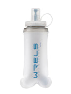WRELS Large Caliber Soft Collapsible Water Bottle 300ml 500ml For Cycling Hiking Running Fitness TPU