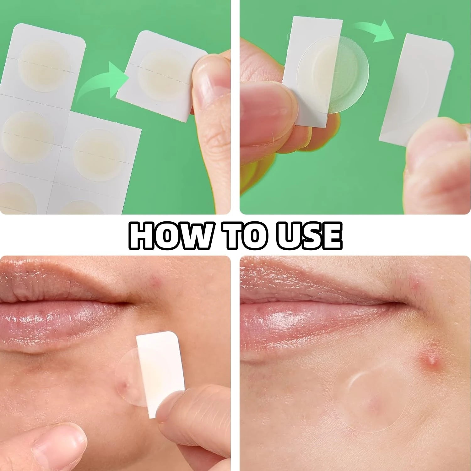 Invisible Waterproof Hydrocolloid Acne Patch for Facial Cleansing Care Essence Tool Accessory Suitable for All Skin Types