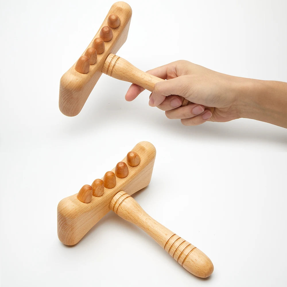 Wood Therapy Massager Fast Anti-Cellulite Gua Sha Tool Deep Tissue Relax Massager for Body Maderoterapia Roller Beauty Health