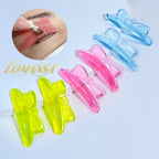 Lomansa 10Pcs C Curl Silicone Eyelash Perm Pad Sticky Lashes Rod Shield Lifting 3D Eyelash Curler Accessories Health Beauty Tool