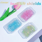 Lomansa 7 Pairs Silicone Eyelash Perm Pads Sticky Lashes Rods Shield Lifting 3D Eyelash Curler Accessories Health Beauty Tool