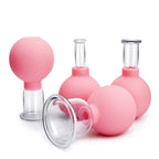 Rubber Massage Body Cups Anti Cellulite Suction Glass Cup for Face Facial Skin Lifting Tool Vacuum Cupping Massage Beauty Health