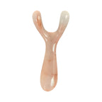 Resin Face Lifting Scraping Massage Nose Lifting Massage Y-shape Fork Guasha Massage Reduce Puffiness Trigger Point Nose Massage