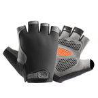 QzeUpwardSpirit Cycling Gloves Fingerless Half Finger Breathable Anti Slip Polyester For Men Women Summer Fishing Bike