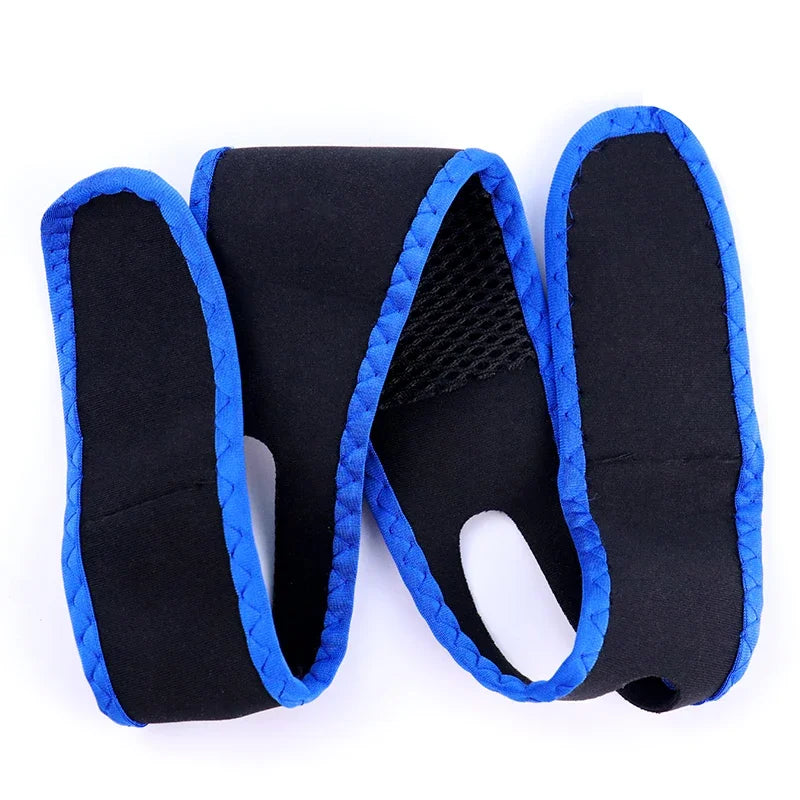 1PC CPAP Anti Snore Chin Strap Stop Snoring Adjustable Snore Belt Sleep Apnea Chin Support Straps Health Care Sleeping Aid Tools
