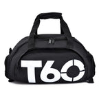 Fitness Bag Oxford Dry Wet Gym Bag Large Capacity Fitness Training Bag Shoe Compartment Wear-resistant for Men Women