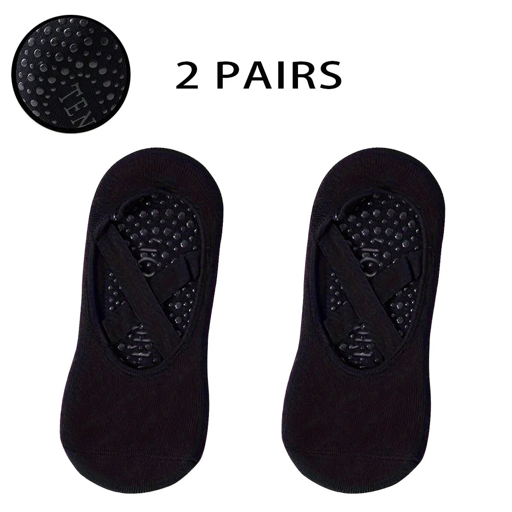 1/2/3/4/5 double major anti-slip yoga socks fitness exercise professional anti-slip women's yoga socks aerial pilates