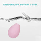 Kids Nasal Aspirator Waterdrop Manual Soft Baby Nasal Aspirator Suction Pump Safe Hygienic Nose Cleaning Tool Infant Health Care