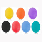Hand Grip Egg Ball Finger Trainer For Strength Building And Stress Relief Home Gym Fitness Equipment Blue 30KG 66LB