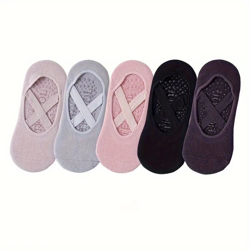 1/2/3/4/5 double major anti-slip yoga socks fitness exercise professional anti-slip women's yoga socks aerial pilates