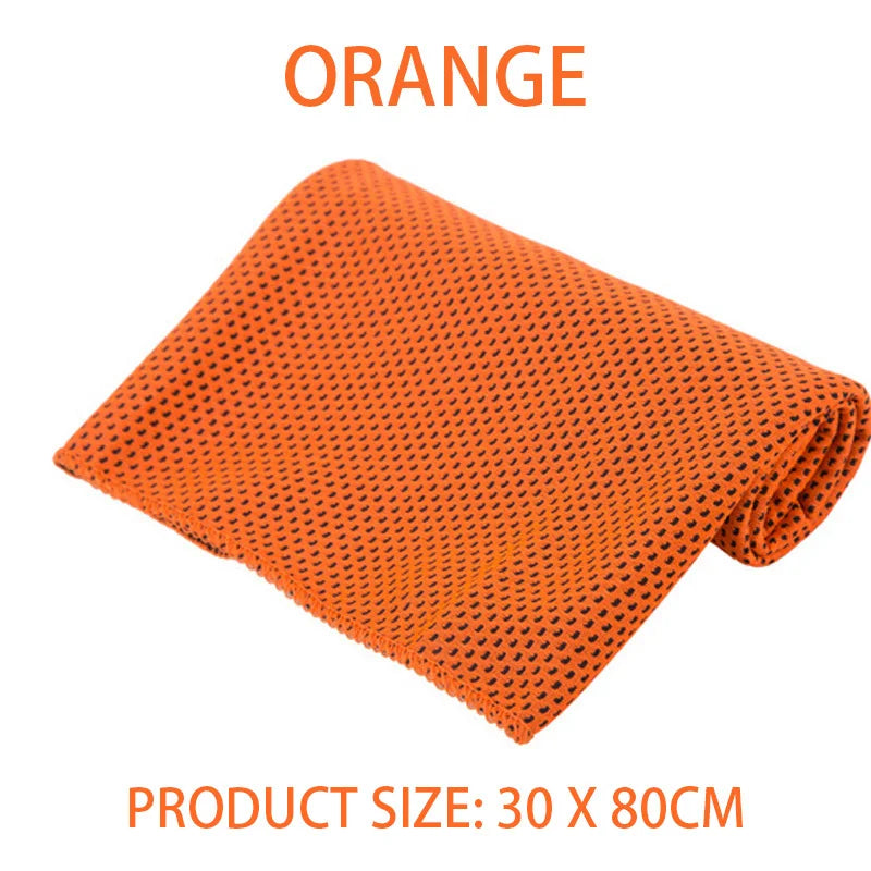 Microfiber Quick Dry Cooling Towel for Sports Fitness Camping Outdoor Ice Cold Towel