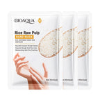 Whte Rice Hand Mask Moisturizing Whitening Nourishing Anti-aging Hydrating Hand Gloves for Hands Skin Care Products