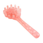 1pcs Shell Shaped Head Massage Comb Long Handled Resin Massage Combs Head Massager Meridian Scraping Scalp Massage Health Tools