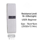 Fabric Resistance Hip Booty Bands For Glute And Thigh Workouts Elastic Loops Gym Yoga Equipment