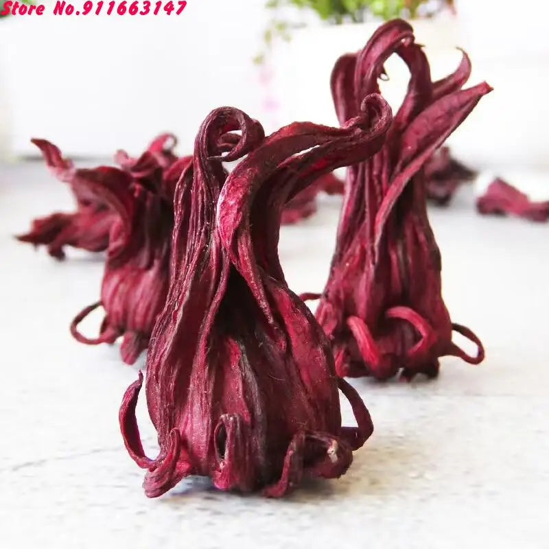 Top Organic Dried Roselle Hibiscus Flowers Natural Red Pigment For Handmade Perfume Resin Craft Beauty Health Materials