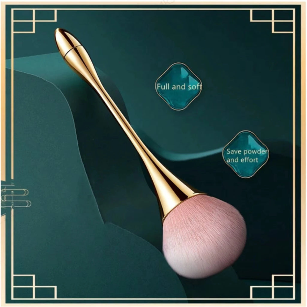 Small Waist Loose Powder Brush Fluffy Soft Hair Blush Brush Setting Powder Beauty Tool