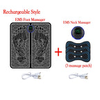 Electric Foot Massager Pad Muscle Massage Relaxation Trainer For Massage Fitness Outdoor Sport Home Family Relax