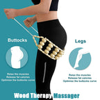 Wood Therapy Massager Fast Anti-Cellulite Gua Sha Tool Deep Tissue Relax Massager for Body Maderoterapia Roller Beauty Health