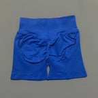 HISTELLO Gym Shorts 4.5" Women Fitness Sports Biker Shorts Low Waist Running Pants Workout Scrunch Butt Yoga Seamless Leggings