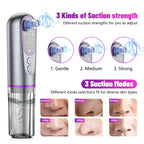 Beauty Product Facial Cleaner Electric Micro Small Bubble Water Cycle Acne Pore Vacuum Blackhead Remover Device