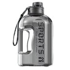 Large Capacity Sports Water Bottle 1.7L 2.7L For Gym Cycling Camping Portable Leakproof Fitness Kettle