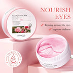 60Pcs Bioaqua Rose Eye Mask Anti Dark Circles Eye Bags Moisturizing Eye Patches Skin Care Products