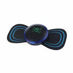 EMS Neck Massager Mini Cervical Back Muscle Pain Relief Patch Massageador Stimulator Mat Portable Leg Body Health Care Tool