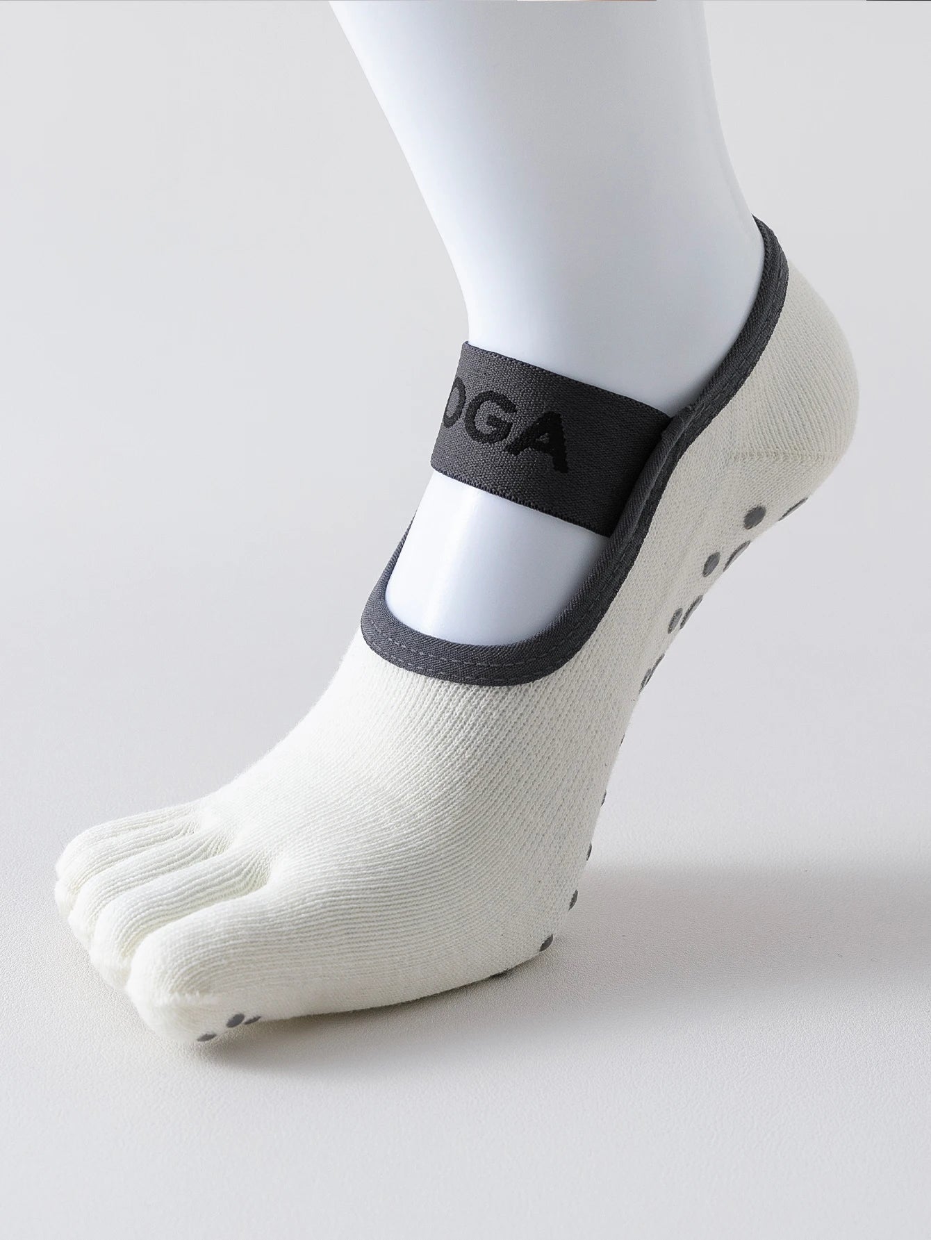 1 pair of women's five finger socks, professional anti slip yoga socks, Pilates fitness socks
