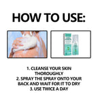 Herbal Acne Remover Spray Back Shoulder Pimple Treatment Blackhead Anti Mites Oil Control Repair Smooth Skin Care Beauty Health