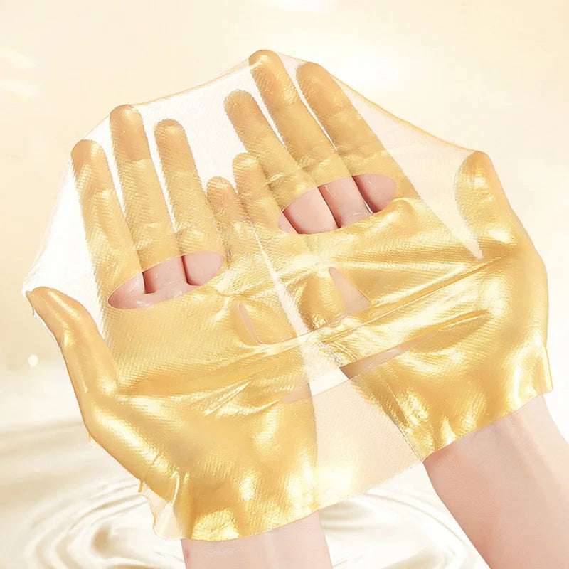 24k Golden Collagen Facial Masks Anti Wrinkle Firming Moisturizing Anti-Aging Face Mask Beauty Facial Skin Care Products