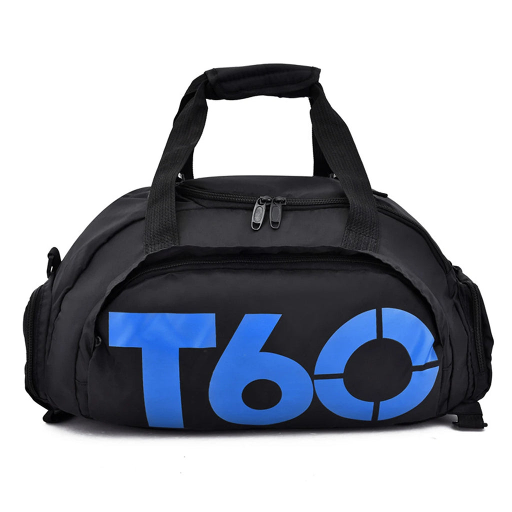 Fitness Bag Oxford Dry Wet Gym Bag Large Capacity Fitness Training Bag Shoe Compartment Wear-resistant for Men Women