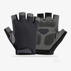 1 Pair Fingerless Gym Gloves For Men Women Breathable Anti Slip Training Gloves For Cycling Bicycle And Bodybuilding
