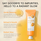 vitamin C Remove Blackhead Cleaning Mask Peel-off Mask Pores Beauty Health VC Glow Peel Off Mask Black Point Mask Face Skin Care