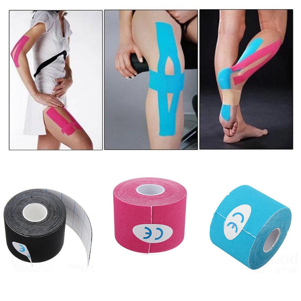 Cotton Protective Sports Muscle Stickers For Palm Wrist Elbow Knee Ankle Calf Shoulder Waist For Sports And Fitness - Muliva