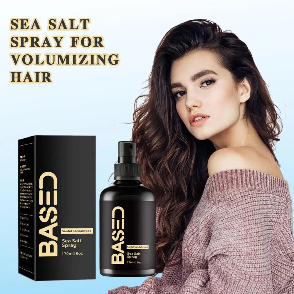 Sea Salt Hair Spray for Men Women Long-Lasting Hold for Waves, Instant Texture Volume, Fluffy Styling Powder Spray Beauty Health