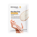 Whte Rice Hand Mask Moisturizing Whitening Nourishing Anti-aging Hydrating Hand Gloves for Hands Skin Care Products