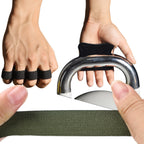 Leather Weight Lifting Gloves Palm Protection for Men and Women Fitness Gymnastics Grips for Pull Ups and Weightlifting