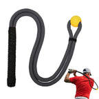 Golf Swing Rope Training Aid With EVA Ball Fitness Equipment For Practice Posture Corrector And Rhythm Improvement