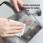Homefish Waterproof Storage Bag, Fitness Clothing, Swimming Bathroom, Large Capacity Drawstring, Outdoor Toiletries Bag