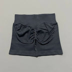 HISTELLO Gym Shorts 4.5" Women Fitness Sports Biker Shorts Low Waist Running Pants Workout Scrunch Butt Yoga Seamless Leggings