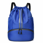 Sports Yoga Fitness Backpack Large Capacity Drawstring Backpack For Outdoor Sports Basketball And Football