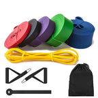 Natural Latex Resistance Bands Set For Home Gym Eco Friendly Exercise Expander With Multiple Resistance Levels