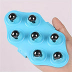 Enjoy Comfortable Seven, bead Massager, Five-element Meridian Brush, Rolling Ball  Massage For 360-degree Health Care