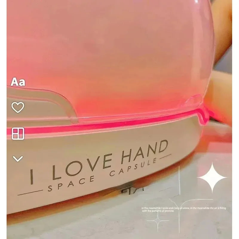 Nail Enhancement Capsules Hand Space Care Whitening Soft Hands Red Light Regeneration Special Equipment for Beauty & Health