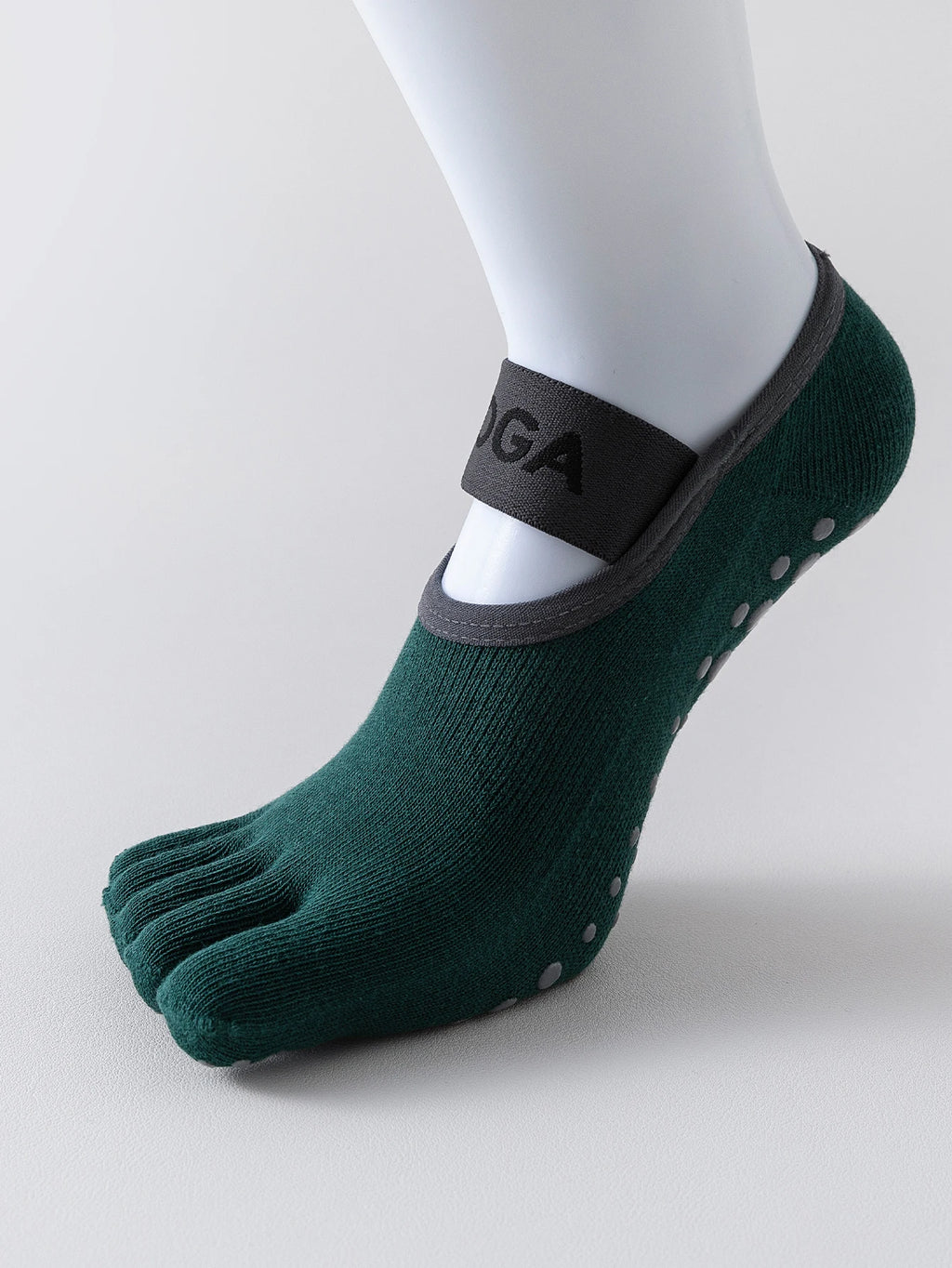 1 pair of women's five finger socks, professional anti slip yoga socks, Pilates fitness socks