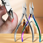 1Pc Toenail Clipper Ingrown Thick Nails Cutters Non-Slip Handle Beauty Health Professional Manicure Pedicure Accessories Tools