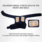 Adjustable Shoulder Massager Brace Cervical Pain Relief Self-heating Muscle Relaxation Pads For Joint Pain Relief Physiotherapy