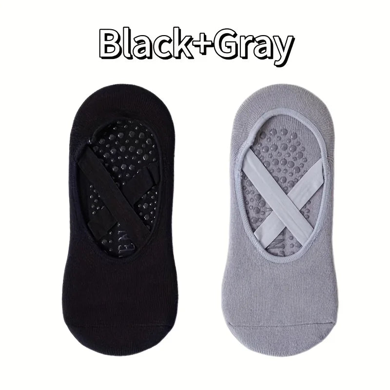 1/2/3/4/5 double major anti-slip yoga socks fitness exercise professional anti-slip women's yoga socks aerial pilates