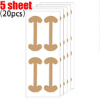 20-100pcs Adhesive Toenail Patch Ingrown Toe Nail Correction Sticker Foot Corrector Pedicure Health Care Tools Toe Treatment Pad